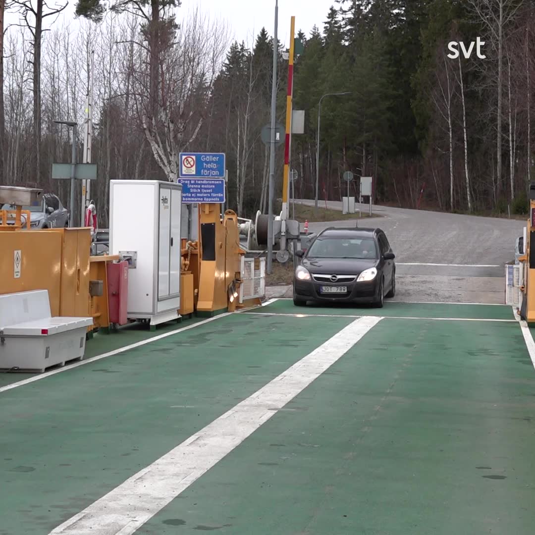 Färjan Lina utanför Strängnäs är först i sitt slag: ”Hon är den första batteridrivna linfärjan”